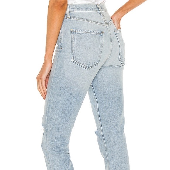 AGOLDE Riley High Rise Straight - Picture 4 of 8